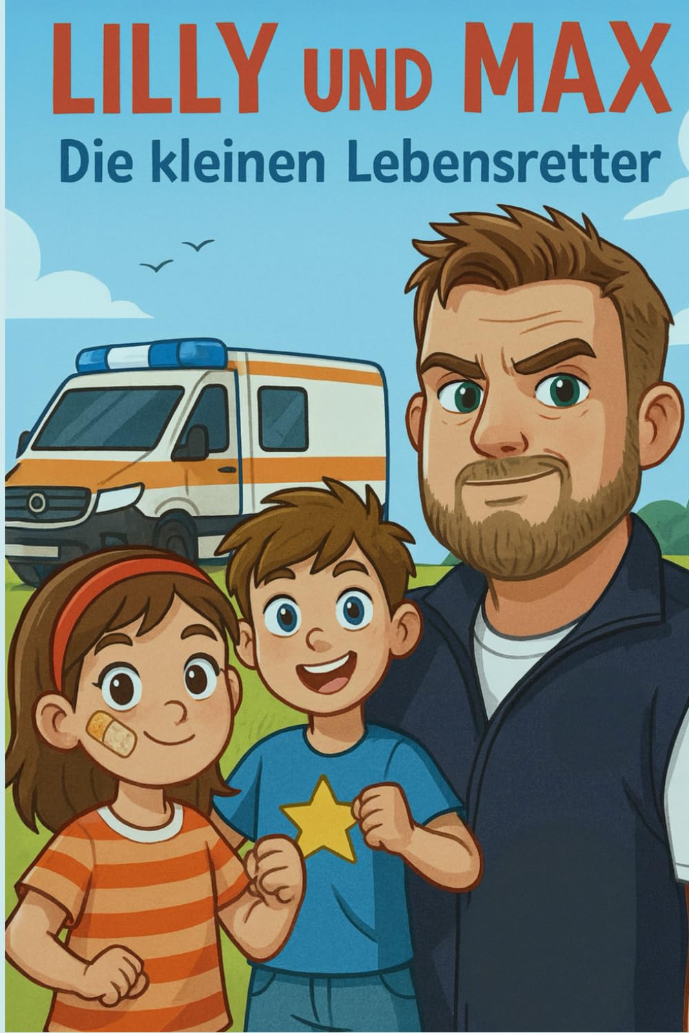 Lilly und Max – Die kleinen Lebensretter! – Kinderbuch · Band 1 – Buchcover